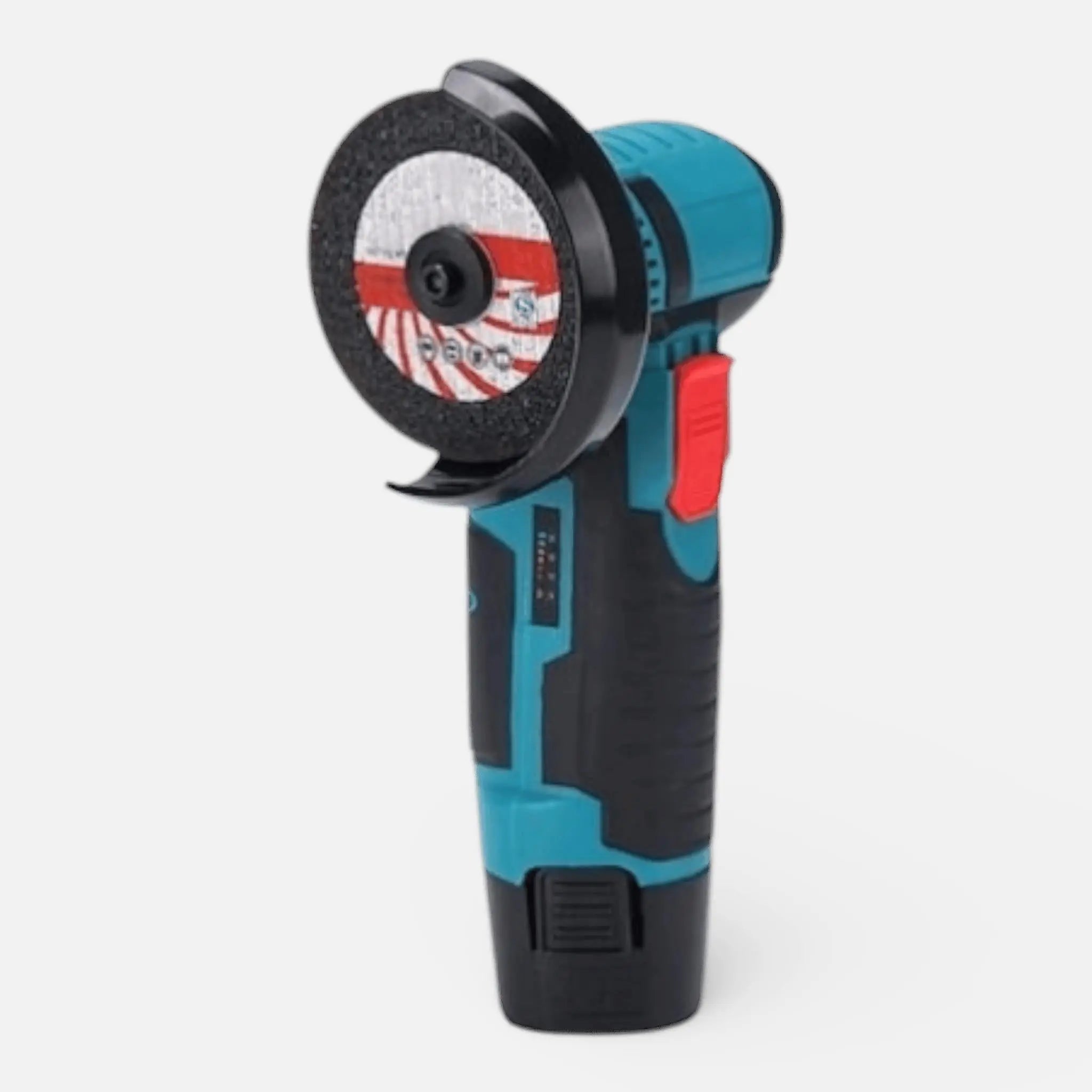 Mini polizor unghiular 750W, 48V 8.0Ah, 19500 rpm, 6 discuri incluse, soft start, Verde/Negru