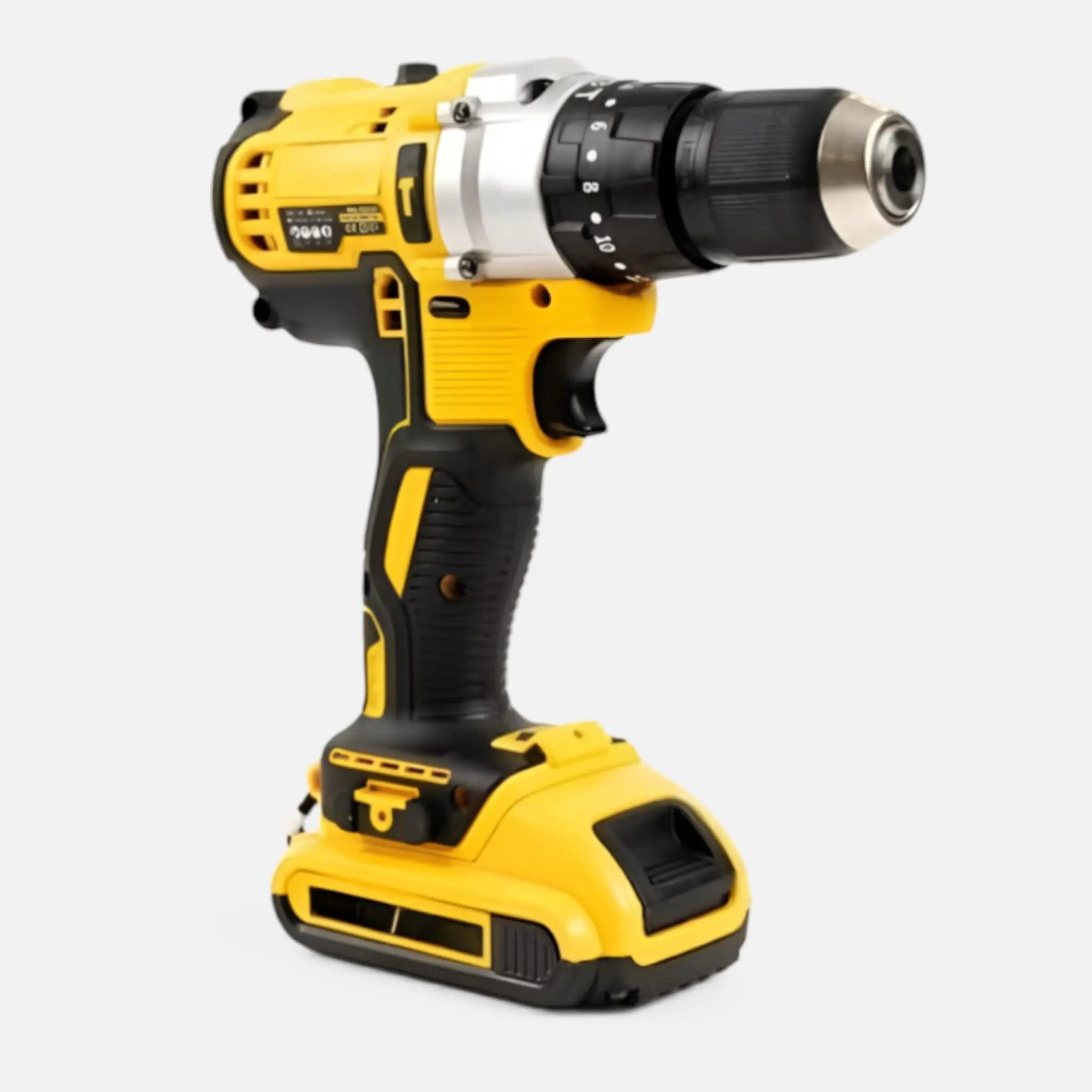 Bormasina de gaurit si insurubat 500W, 2 acumulatori 48V 8.0Ah, 30 accesorii