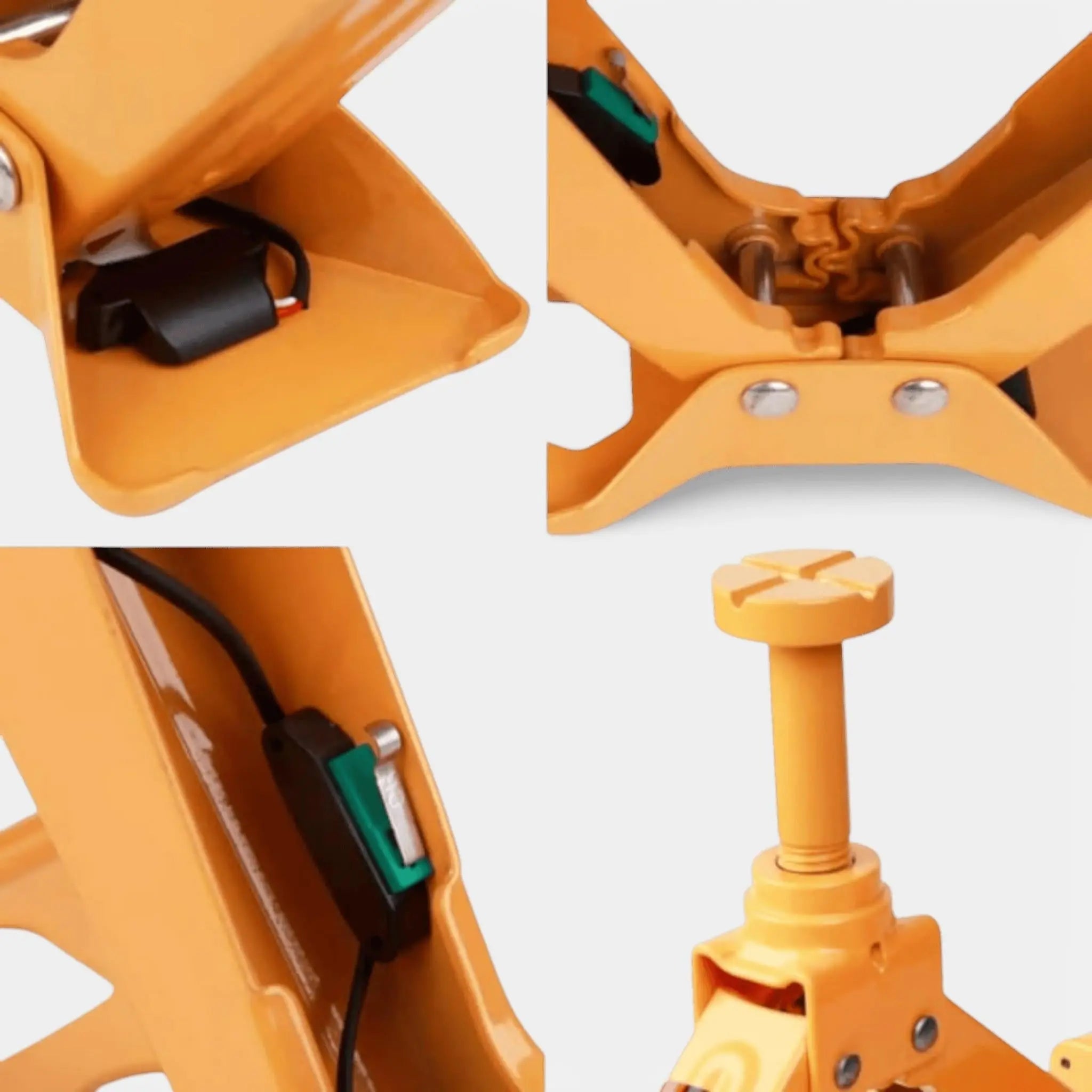 Cric auto electric tip foarfeca 12V, sarcina maxima 3 tone, portabil, cu telecomanda, trusa completa