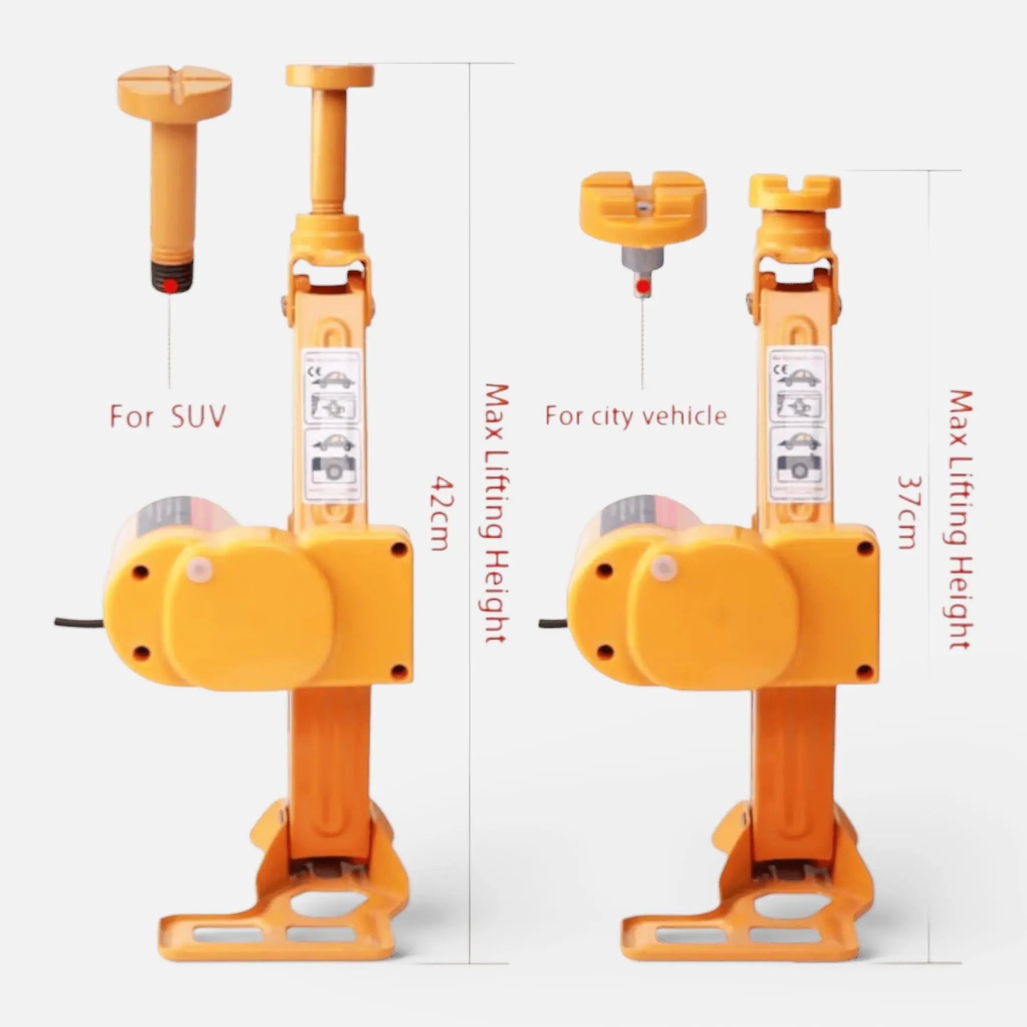Cric auto electric tip foarfeca 12V, sarcina maxima 3 tone, portabil, cu telecomanda, trusa completa