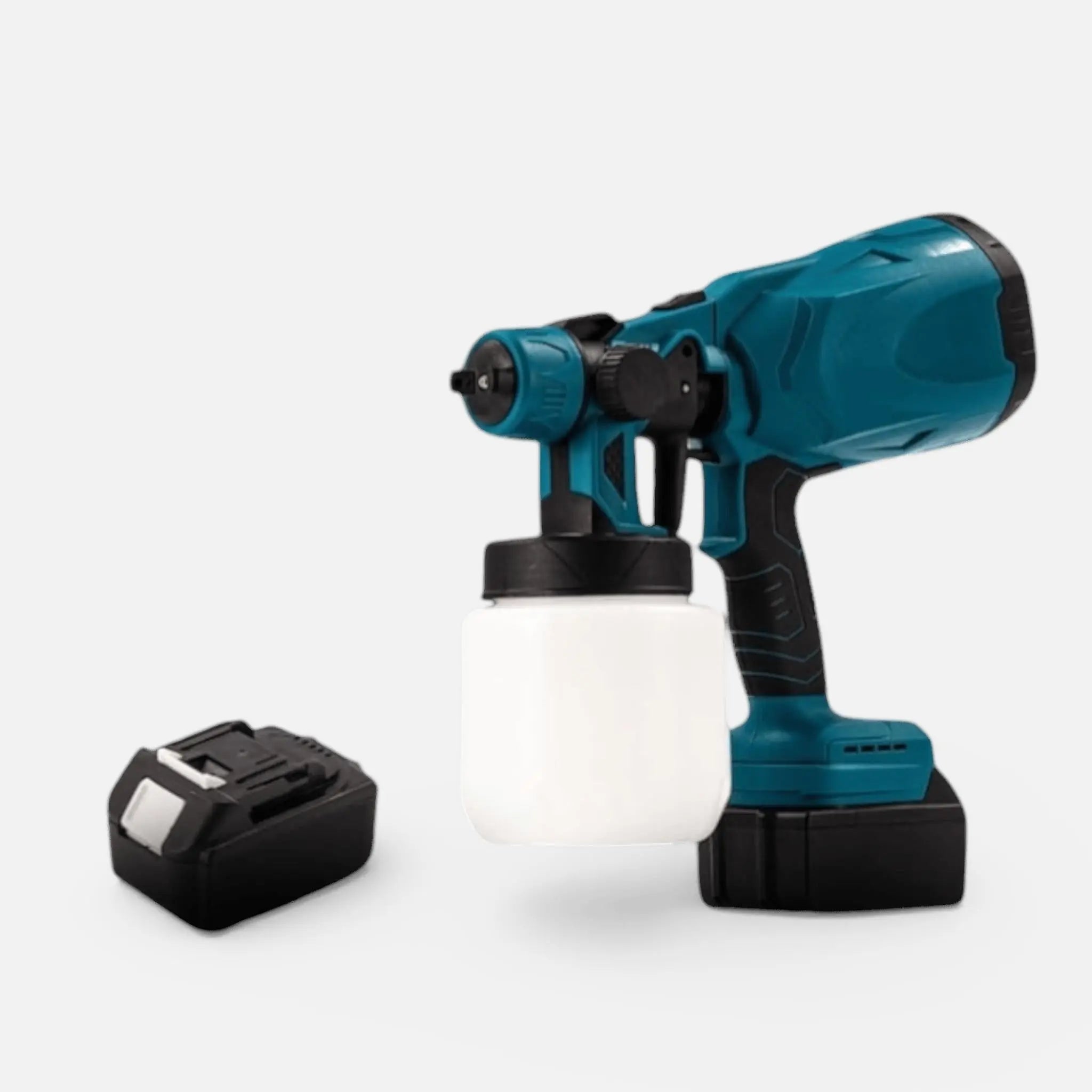 Aparat de vopsit si zugravit electric portabil, 2 acumulatori 48V 8.0Ah, rezervor 800ml