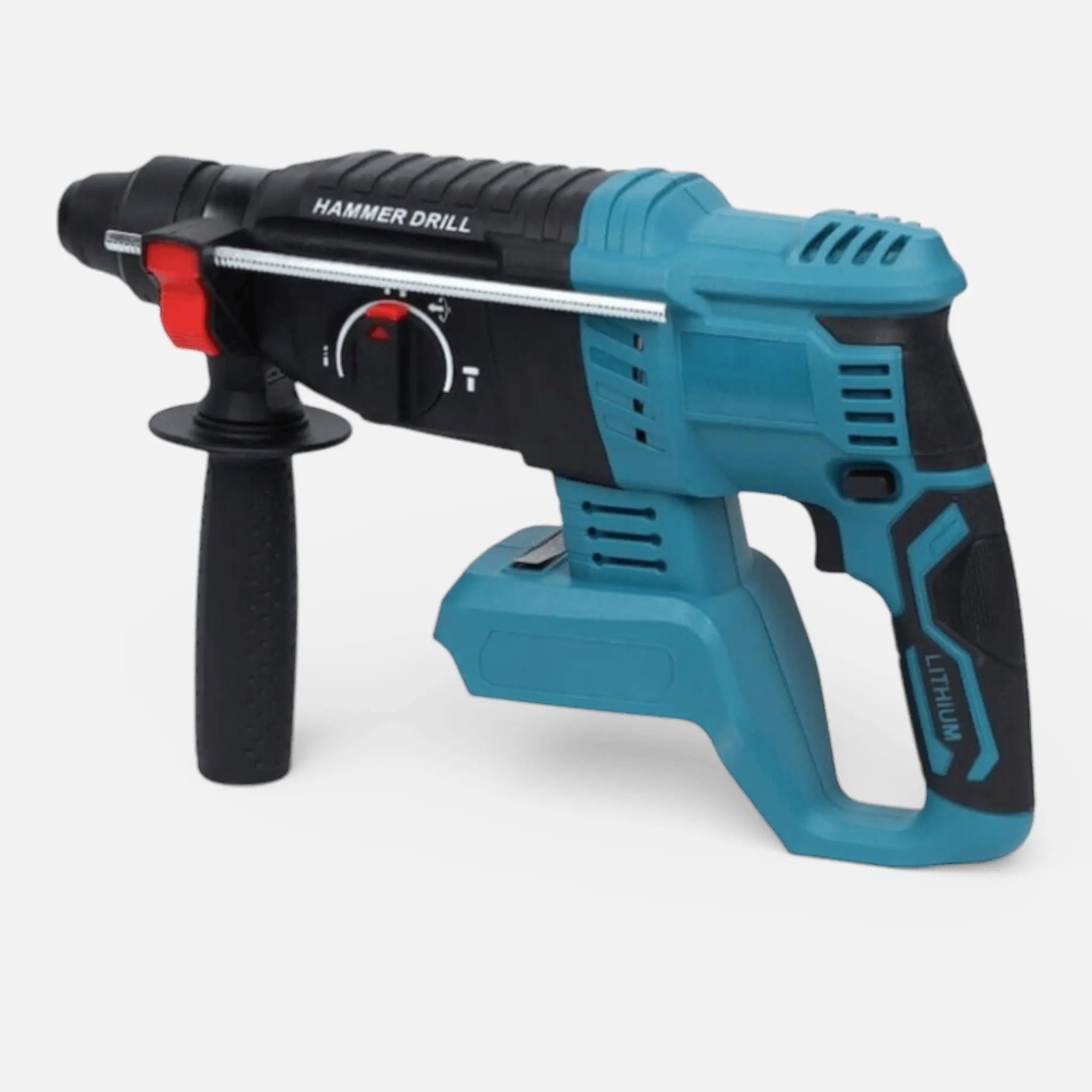 Ciocan rotopercutor 1500W, 3.2J, 1000rpm, 2 acumulatori 48V 8.0 Ah, 3 moduri, brushless, albastru