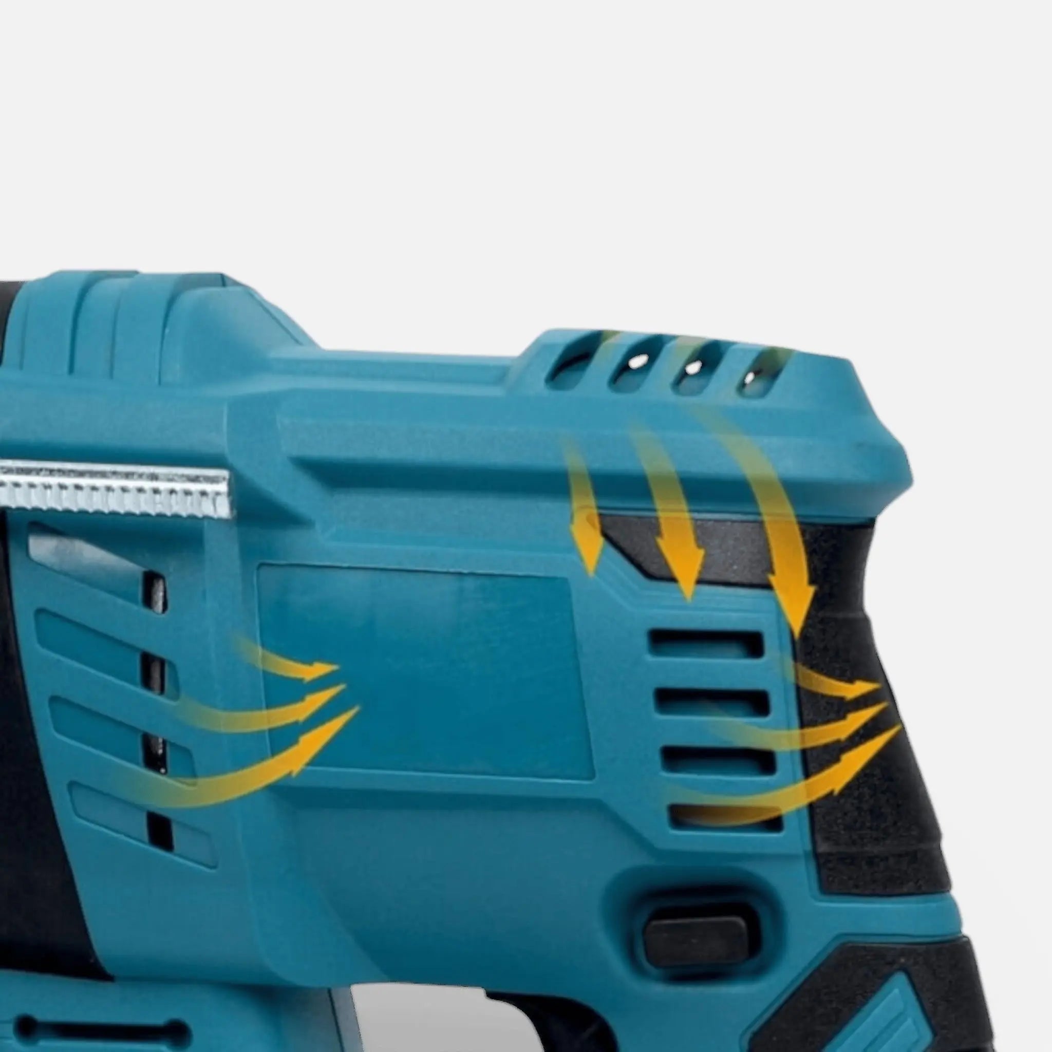 Ciocan rotopercutor 1500W, 3.2J, 1000rpm, 2 acumulatori 48V 8.0 Ah, 3 moduri, brushless, albastru