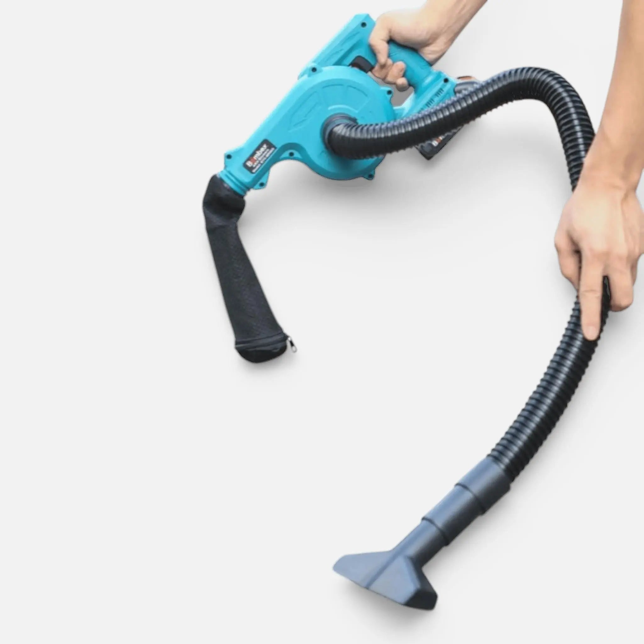 Suflanta frunze fara fir 2 in 1, 880W, 2 acumulatori 48V 8.0Ah, 18000RPM, autonomie 4 ore